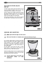 Preview for 35 page of Ceado E37J Use And Maintenance Manual