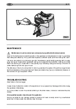 Preview for 37 page of Ceado E37J Use And Maintenance Manual