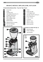 Preview for 40 page of Ceado E37J Use And Maintenance Manual