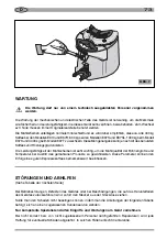 Preview for 73 page of Ceado E37J Use And Maintenance Manual