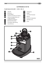 Preview for 34 page of Ceado E37SD Use And Maintenance Manual