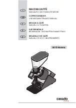 Ceado E37Z-Barista Use And Maintenance Manual preview