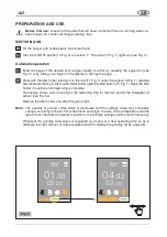 Preview for 42 page of Ceado E37Z-Barista Use And Maintenance Manual