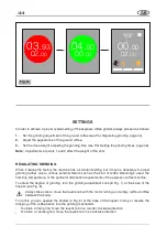 Preview for 44 page of Ceado E37Z-Barista Use And Maintenance Manual