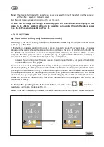 Preview for 47 page of Ceado E37Z-Barista Use And Maintenance Manual