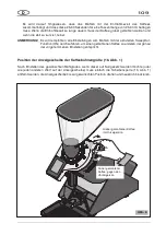 Preview for 109 page of Ceado E37Z-Barista Use And Maintenance Manual