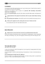 Preview for 21 page of Ceado E37Z-Hero Use And Maintenance Manual