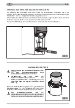 Предварительный просмотр 79 страницы Ceado E5P Use And Maintenance Manual