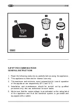 Preview for 15 page of Ceado E5SD Use And Maintenance Manual