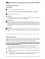 Preview for 17 page of Ceado E6X Use And Maintenance Manual