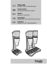 Preview for 1 page of Ceado M98T Use And Maintenance Manual