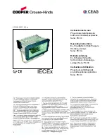 Предварительный просмотр 1 страницы CEAG PX 04 Operating Instructions Manual