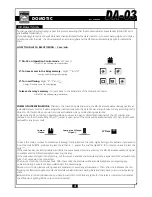 Предварительный просмотр 4 страницы CEBEK DA-03 Manual