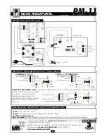 Предварительный просмотр 2 страницы CEBEK PM-11 Manual