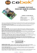 CEBEK TL-9 Quick Manual предпросмотр