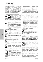 Предварительный просмотр 20 страницы Cebora 125.00 Instruction Manual