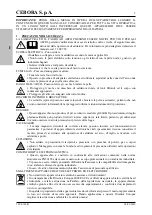 Предварительный просмотр 2 страницы Cebora 208-10 Instruction Manual