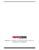 Предварительный просмотр 14 страницы Cebora MIG 2060 MD Instruction Manual