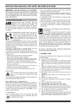 Preview for 10 page of Cebora MIG 2060/MD Instruction Manual