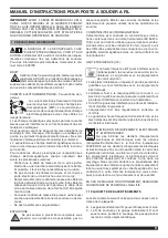 Preview for 21 page of Cebora MONO STAR MIG 1620/M Instruction Manual