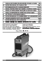 Cebora Power Plasma 3000 Instruction Manual preview