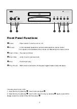 Preview for 4 page of cec CD3300R Owner'S Manual