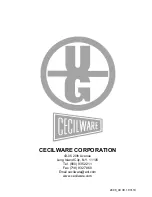 Предварительный просмотр 16 страницы Cecilware 20/1PD Operator'S Manual