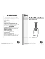 Cecilware B25FM-120 Instruction Manual предпросмотр