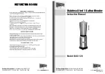 Cecilware B4S-120 Instruction Manual preview