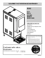 Cecilware ICAP 1 B LD Operational Manual preview