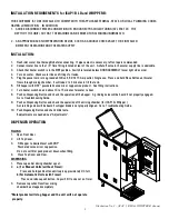 Предварительный просмотр 3 страницы Cecilware ICAP 1 B LD Operational Manual