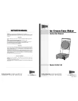 Cecilware ICCM-120 Instruction Manual preview