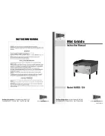 Cecilware MIFGS-120 Instruction Manual preview