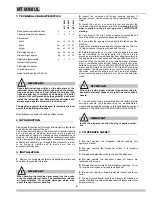 Preview for 4 page of Cecilware MT-1-Mini Operator'S Manual