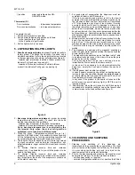 Предварительный просмотр 6 страницы Cecilware MT 1 Operator'S Manual