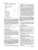 Preview for 4 page of Cecilware MT-2-ULAF Operator'S Manual