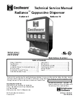 Cecilware Radiance 10 Technical & Service Manual preview