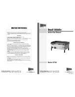 Cecilware SFGS Instruction Manual preview