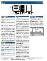 Preview for 2 page of Cecomp F16BN Manual