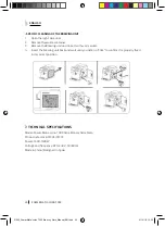 Предварительный просмотр 40 страницы cecotec 01505 Instruction Manual