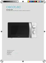 Preview for 1 page of cecotec 01587 Instruction Manual