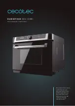 cecotec BAKE&STEAM 3000 COMBI Instruction Manual preview