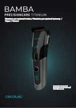 Предварительный просмотр 1 страницы cecotec BAMBA PRECISIONCARE TITANIUM Instruction Manual