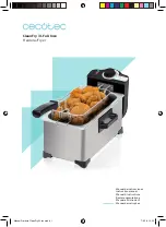 cecotec CleanFry 3 L Full Inox Instruction Manual preview