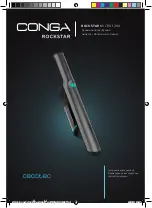 cecotec CONGA ROCKSTAR MICRO 1200 Instruction Manual предпросмотр