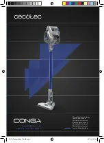 cecotec CONGA THUNDERBRUSH 750 Instruction Manual preview