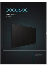 cecotec TV ALU10043 Instruction Manual preview