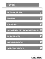 Preview for 2 page of Cectec ESTOC Service Manual