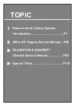 Preview for 2 page of cectek Gladiator Service Manual