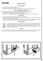 Preview for 16 page of cedamatic GLISS 500 MC Manual